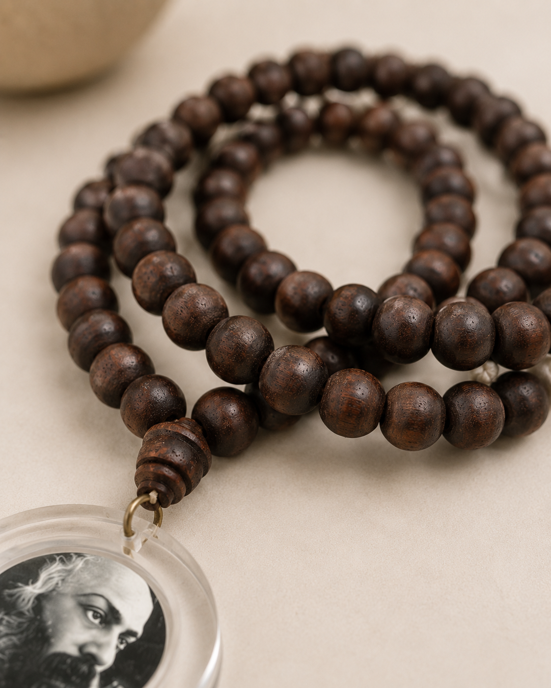 Handcrafted Osho Wooden Mala - Image 4