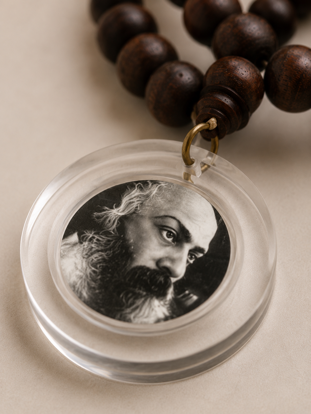 Handcrafted Osho Wooden Mala - Image 3